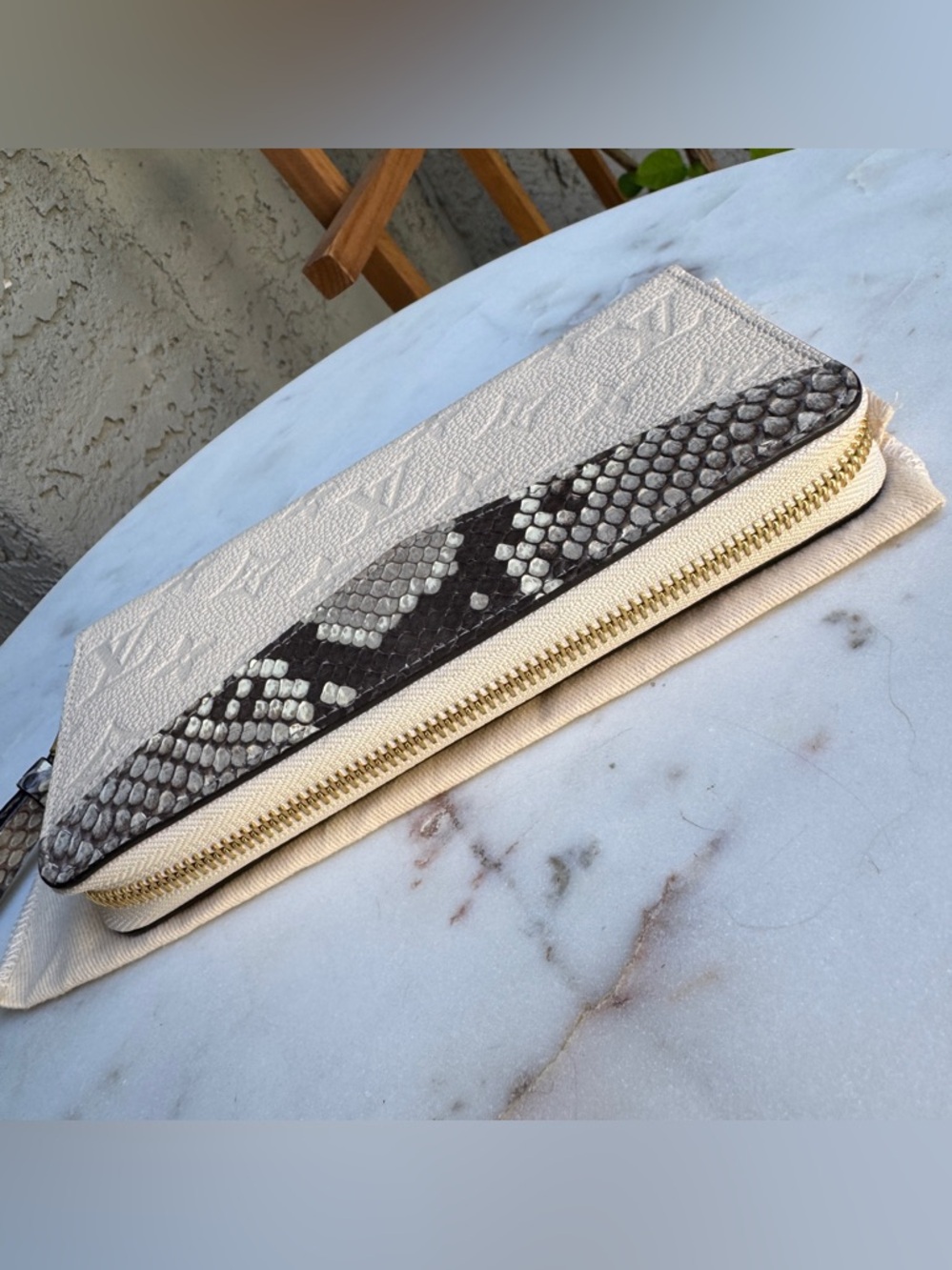 Louis Vuitton Python Empreinte Zippy Wallet - Picture 9 of 15